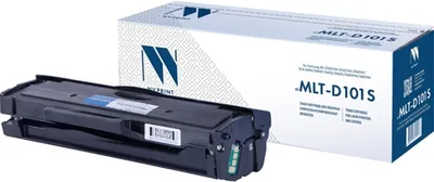 -/ Тонер-картридж NVP NV-MLT-D101S для Samsung ML 2160/ 2162/ 2165/ 2165W/ 2167/ 2168/ 2168W/ SCX 3400/ 3400F/ 3405/ 3405F/ 3405FW/ 3405W/ 3407/ SF 760P (1500k)