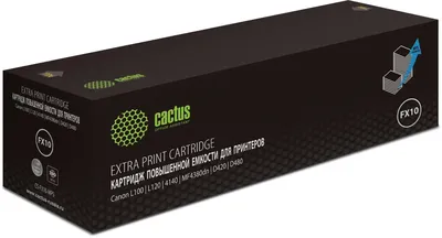 Картридж лазерный CACTUS CS-FX10-MPS, черный, 3000 стр.