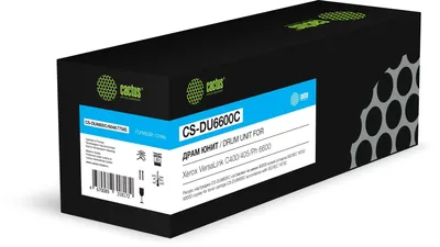 Блок фотобарабана Cactus CS-DU6600C, голубой, 60000стр, для Xerox VersaLink C400