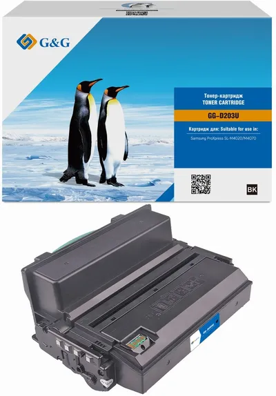 Картридж лазерный G&G GG-D203U, черный, 15000 стр., для Samsung ProXpress M4020/M4070