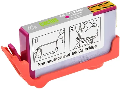 Картридж струйный Cactus CS-3YL78AE, пурпурный, 5 мл, для HP OfficeJet 8010