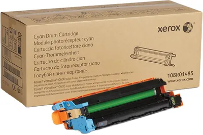Блок фотобарабана Xerox 108R01485, голубой, 40000 стр., для VersaLink C600/C605