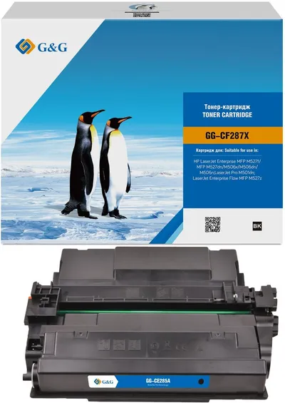Картридж G&G GG-CF287X, для HP LaserJet Enterprise