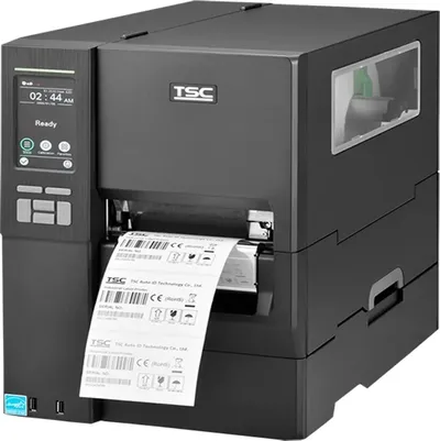 Принтер этикеток TSC - ML341P, 300 dpi, термотрансферная печать, ROM 128MB, RAM 128MB, ширина носителя 108мм, скорость печати 152мм/с, Wi-Fi, USB, RS-232, RJ-45, цвет чёрный, ML341P-A001-0202