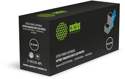 Картридж лазерный CACTUS CS-TK5370C-MPS, голубой, 13000стр., для Kyocera ECOSYS PA3500cx/MA3500cix/MA3500cifx