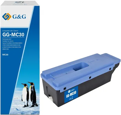 Бункер G&G GG-MC30, для отработанных чернил, для Canon Pro2000/2100/4000