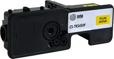 Картридж лазерный Cactus CS-TK5450Y, жёлтый, 3200 стр., для Kyocera