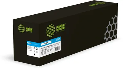 Тонер-картридж CACTUS - TK5215C, Лазерный, Голубой, 15000стр, аналог Kyocera TK5215C, с чипом, CS-TK5215C