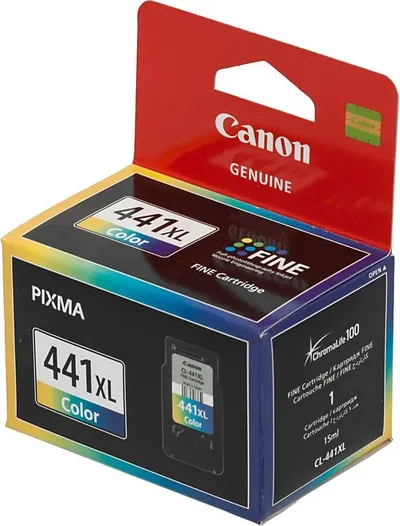 5220B001 - Струйный картридж, Canon, CL-441XL, 5220B001, для PIXMA MG3640S, TS5140, 400 стр. (А4)