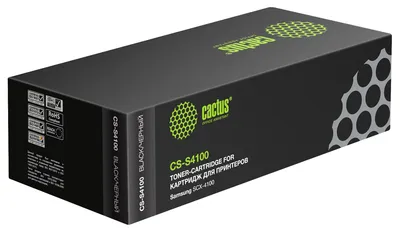 Картридж лазерный Cactus CS-S4100 черный (3000 стр.) для Samsung ML-1710D3 SCX-4100D3/Xerox 3115/PE16