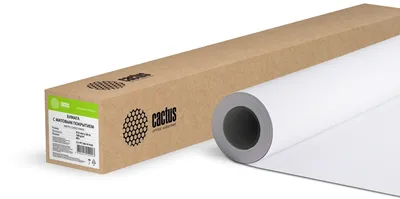 Бумага CACTUS CS-PC180-91430, 914мм×30м, 180г/м², матовая