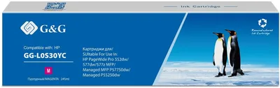 Картридж струйный G&G GG-L0R40AE 957XL черный для HP OJ Pro 8734/8210/8720/8724/8725/8726/8727/8736/8740/8743/8744/8746/8747