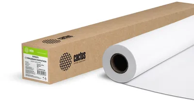 Бумага Cactus CS-PG180-91430 рулон 36" (A0) 914 мм х 30 м, 180 г/м?, белый, глянцевая, для струйной печати, втулка 2" (50,8 мм) (упак.:2 рул)