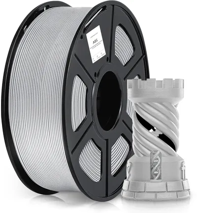 Пластик Cactus CS-3D-ABS-1KG-SILVER, ABS, 1.75мм, 1кг