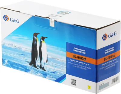 Картридж лазерный G&G GG-Q6002A, для HP CLJ 1600/2600/2605N, LBP 5000/5100 Canon, желтый, 2000 стр.