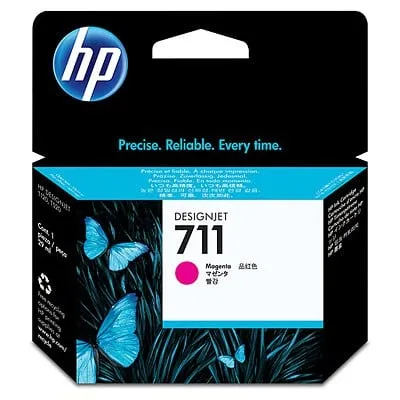CZ131A - HP 711 пурпурный струйный картридж.  Совместимость: HP Designjet T120/T520 ePrinter series. Ресурс: 6900 стр