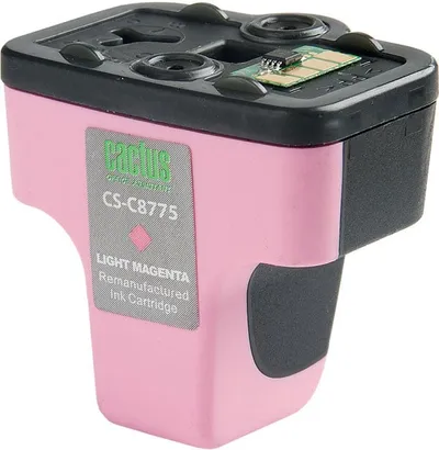 Картридж струйный Cactus CS-C8775, светло-пурпурный, 11.4 мл, для HP