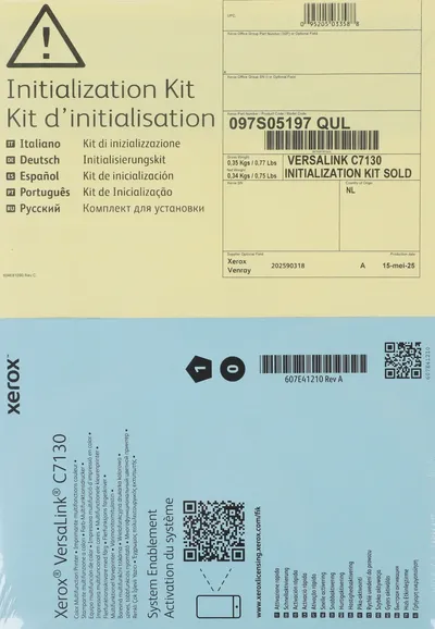 Ключ инициализации VersaLink C7130/ Versalink C7130 initialization kit
