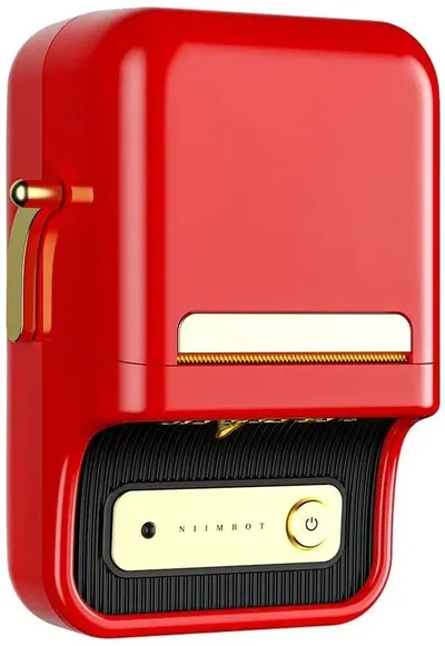 Термопринтер Niimbot B21S red (1746726) 203dpi 60мм/с/USB/BT для печ.этик. красный