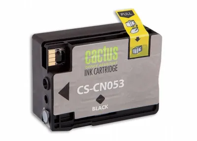 Картридж струйный Cactus CS-CN053, черный пигментный, 40 мл, для HP OfficeJet