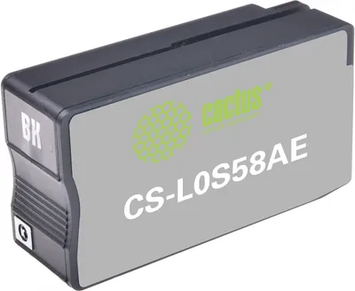 Картридж Cactus CS-L0S58AE (№953) Black для HP Officejet Pro 8210/18/8710/15/16/20/25/30/40  (восстановлен из б/у)