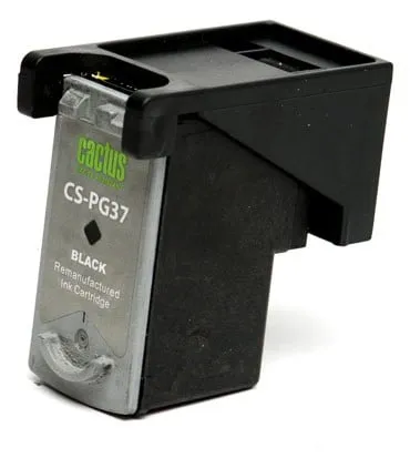 Картридж струйный Cactus CS-PG37, черный, 9 мл