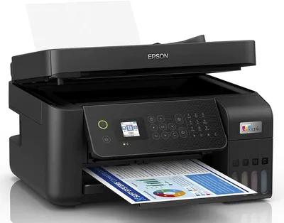 МФУ струйный Epson L5290 (C11CJ65506/512/C11CJ65409) A4 WiFi черный