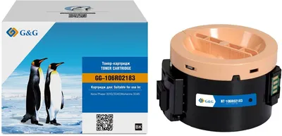Тонер-картридж G&G - Phaser 3010 WorkCentre 3045B, Лазерный, Черный, 2300стр, аналог Xerox 106R02183, GG-106R02183