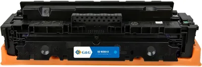 Картридж G&G GG-W2031X Cyan для HP LJ  Pro  M454dn/M454dw,  MFP M479dw/M479fdn/M479fdw