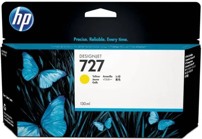 Картридж HP 727 Yellow для Designjet T920/T930/T930PS/T1500/T1530/T1530PS/T2500/T2530/T2530PS 130-ml ( B3P21A )