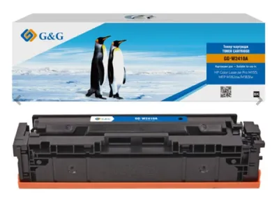 Картридж лазерный G&G GG-W2410A, для HP Color LaserJet Pro M155, MFP M182nw/M183fw, черный, 1050 стр.