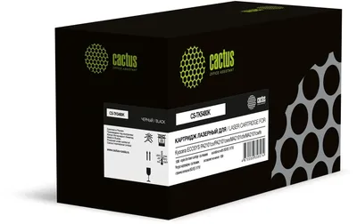 Картридж лазерный Cactus CS-TK5480K, для Kyocera, черный, 1250 стр.