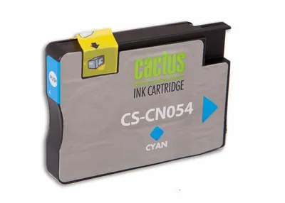 Картридж струйный Cactus CS-CN054, голубой, 14мл, для HP DJ 6600