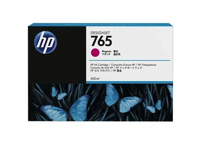 Картридж HP F9J51A струйный HP 765, purpur {Designjet T7200, (400мл)}