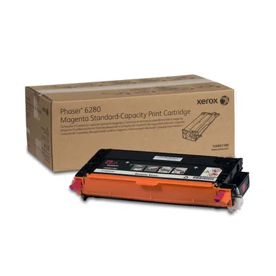 Тонер-картридж Xerox 106R01389, Phaser 6280, пурпурный, 2200 стр
