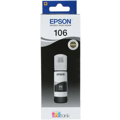 Чернила Epson C13T00R140, фото-черный, 70мл, для L7160/7180