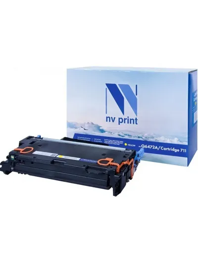 NV Print NV-Q6472A Yellaw для HP Color LJ CP3505/3600/3800