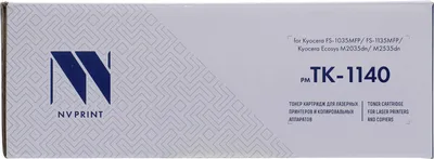 Картридж NV Print NV-TK1140, для Kyocera, 7200 стр., чёрный