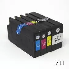 Комплект картриджей MnogoChernil im.H-711.label, HP 711, 4 цвета