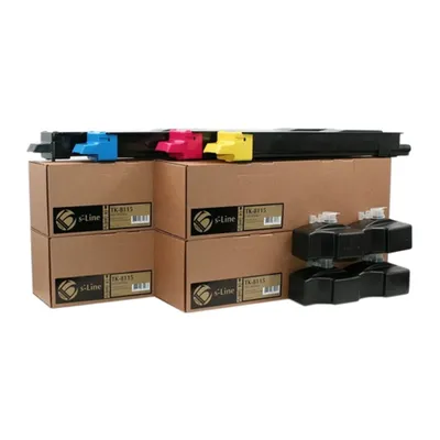 Тонер-картридж Булат BFKYEM8124040, Kyocera M8124, TK-8115, Yellow, 6k