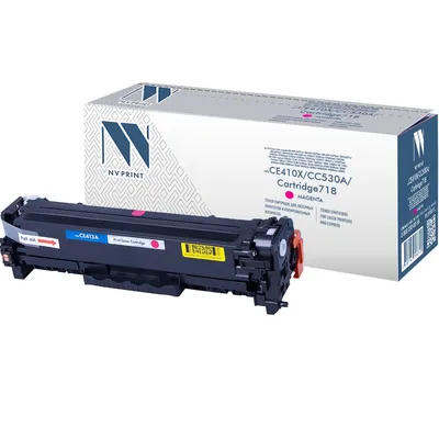 Тонер-картридж NV Print NV-CE413A/CC533A/718M, Magenta, универсальный