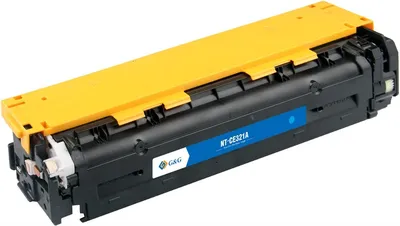 Картридж G&G GG-CE321A голубой (1300стр.) для HP LJ Pro CP1525n/CP1525nw/CM1415fn MFP/CM1415fnw MFP (незначительное повреждение коробки)