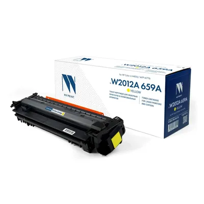 Картридж NV Print NV-W2012A-659A-Y, Yellow, для HP Color LJ M856/MFP M776, 13000 стр.