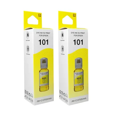 Чернила NV Print NV-C13T03V44A/2, для Epson L4150, 70мл, Yellow, 2 шт.