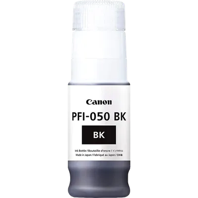 Картридж Canon 5698C001, PFI-050BK, черный, 70 мл