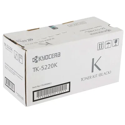 1T02R90NL1 Тонер-картридж Kyocera TK-5220K для P5021cdn/cdw, M5521cdn/cdw черный (1 200 стр.)