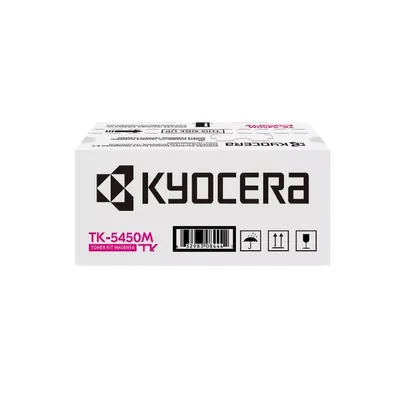 Картридж лазерный Kyocera TK-5450M 1T0C0DBNL0 пурпурный (3200стр.) для Kyocera Kyocera ECOSYS PA2600cx, ECOSYS PA2600cwx, ECOSYS MA2600cfx, ECOSYS MA2600cwfx