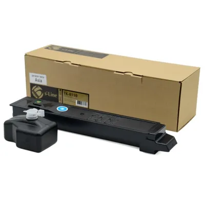 Тонер-картридж Kyocera ECOSYS M8124 (Asia) TK-8110 (6k) Cyan БУЛАТ s-Line