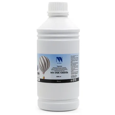Чернила NV Print NV-INK1000BkSb/b, сублимационные, черный, 1л