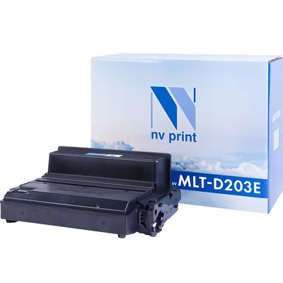Картридж NV Print NV-MLTD203E, для Samsung ProXpress M3820/M4020, черный, 10000 стр.